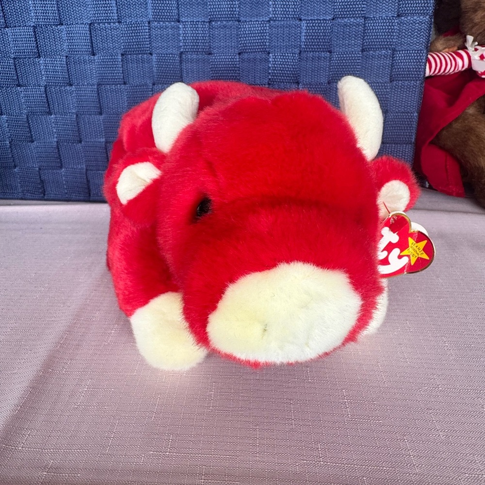 Vintage Ty Pillow Pal Snort Beanie Baby Plush (discontinued)